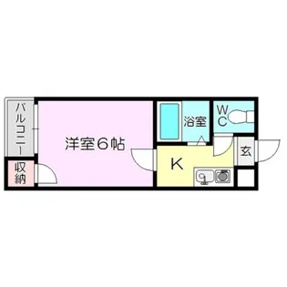 マンションパルス【3階】の間取り