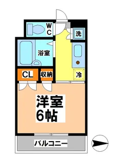 JLBグランエクリュ武蔵小金井【1階】の間取り