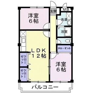 えるどら~ど【2階】の間取り