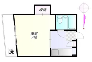 ベルウッド【3階】の間取り