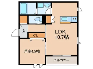 String Roll【2階】の間取り