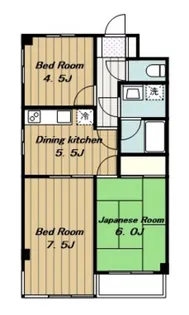マンションアドミール【2階】の間取り