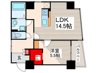 Residence新川橋【1階】の間取り