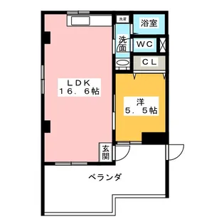 リムロックハウス覚王山【4階】の間取り