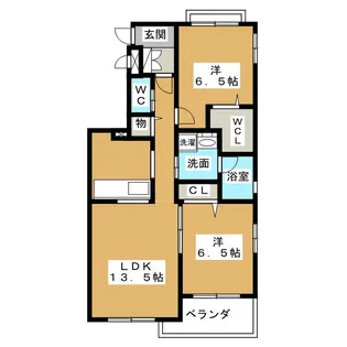 GRATION II【1階】の間取り