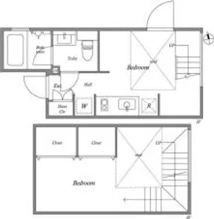 PASEO新宿三丁目IIの間取り
