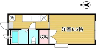 サンプラザ旭ヶ丘【1階】の間取り