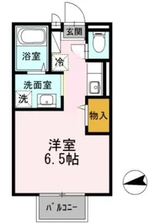 セジュールAOTA【2階】の間取り