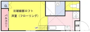Azure柴又【1階】の間取り