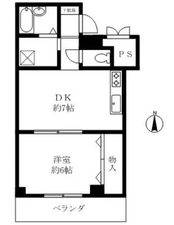 艸香駅前ビル【3階】の間取り