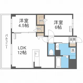 Casa Felice【2階】の間取り