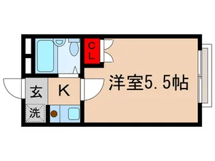 サンハイツ昭代【1階】の間取り