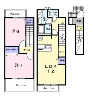 メゾン・デスパシオの間取り