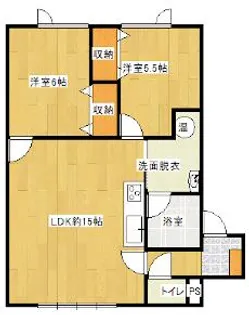 フェリーチェB【2階】の間取り