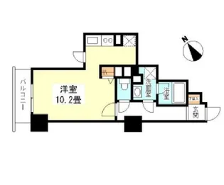 TKフラッツ渋谷【2階】の間取り