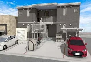 岡山県岡山市北区南中央町【アパート】の外観