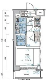 SYFORME YOKOHAMA-SAKURAGICHO【4階】の間取り