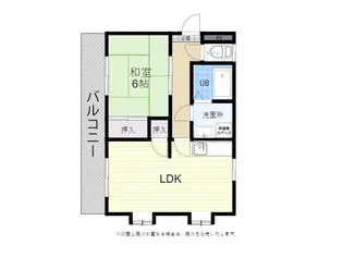 カステルムハイツ【2階】の間取り