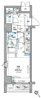 Le a横濱東口壱番館【6階】の間取り