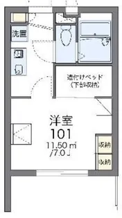 レオパレスルーエンハイム【2階】の間取り