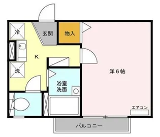 カーサ・シオン ABC【1階】の間取り