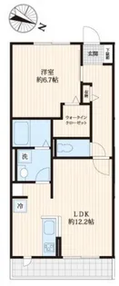 Belle Foret(ベルフォーレ)【2階】の間取り