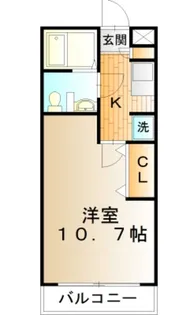 クラール館【2階】の間取り