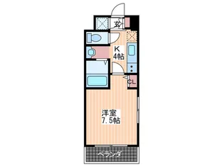 エルマ-ナI【4階】の間取り