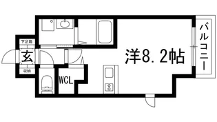 ONLYONE川西中央2【3階】の間取り