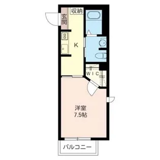 ベレオ・I【2階】の間取り