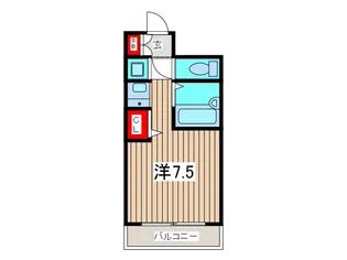 ライオンズプラザ西川口【9階】の間取り