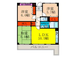 ヴィルゴ・アレンダ-ルの間取り