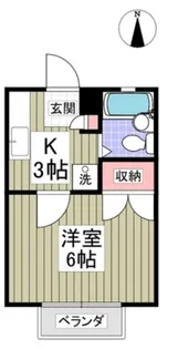 HILLS MIHASHI【2階】の間取り