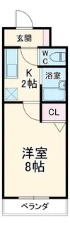 エスポワール神成【2階】の間取り
