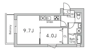 GranDuo経堂16【3階】の間取り