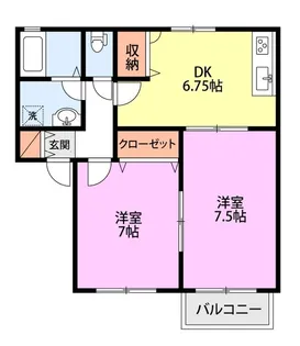 ノースタウン【2階】の間取り
