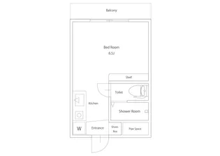 千駄木マンション【2階】の間取り