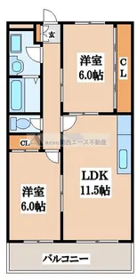 福樹園【3階】の間取り