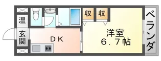 第15関根マンション【2階】の間取り