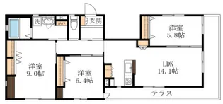 ステラ【1階】の間取り