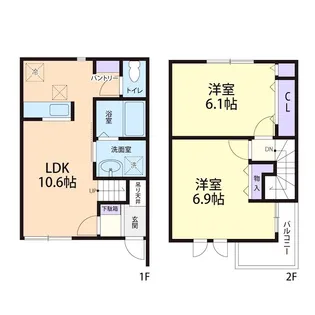 アーバンヒルズ豊岡の間取り