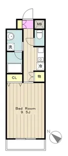 サンフラットIII【2階】の間取り