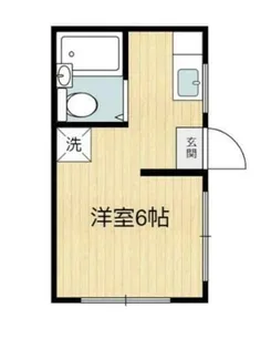エステート国領【2階】の間取り