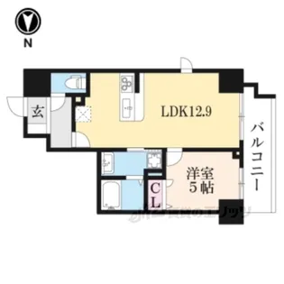 PADMA烏丸御池【10階】の間取り