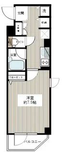 RISESTAGE MAGOME【2階】の間取り