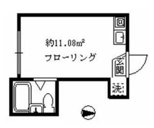 ライフピア東中野A棟【1階】の間取り