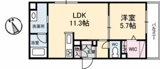 MiWise(ミワイズ)【3階】の間取り