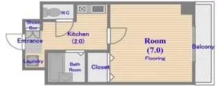 M-10【8階】の間取り