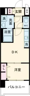 プレサンスTHE KYOTO 新町通【7階】の間取り