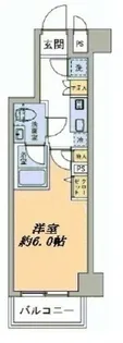 ブライズ早稲田東【5階】の間取り